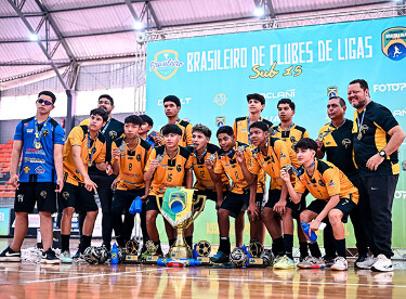 CT ALFE de Corumb&aacute; faz hist&oacute;ria e conquista o Campeonato Brasileiro de Ligas Sub-15