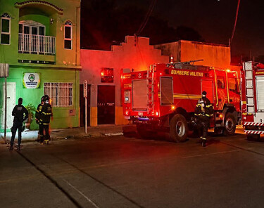 ROMU da GCM atua rapidamente em princ&iacute;pio de inc&ecirc;ndio na regi&atilde;o central de Corumb&aacute;
